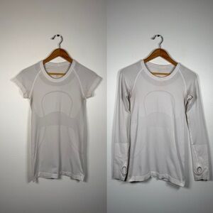 Lululemon White Swiftly Bundle Size 4